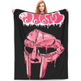 thumbnail image 2 of MF Music Doom Blanket Super Soft Flannel Throw Blanket Warm Cozy Fleece Blankets for Sofa Bed Living Room Dorm 40"x30", 2 of 6