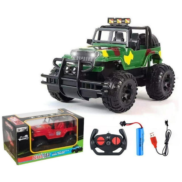 remote control car toddler nearby