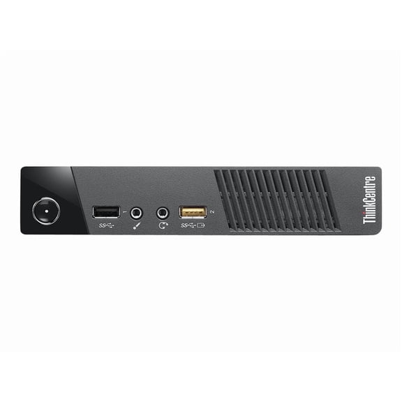 Lenovo ThinkCentre M53 10DE001HUS Desktop Computer, Intel Celeron J1800, 4 GB, 500 GB HDD, Tiny, Business Black