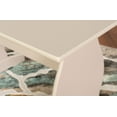 thumbnail image 6 of Linon Weston Corner Dining Breakfast Nook with Table and Bench, Seats 5-6, Gray Finish with White Fabric, 6 of 27