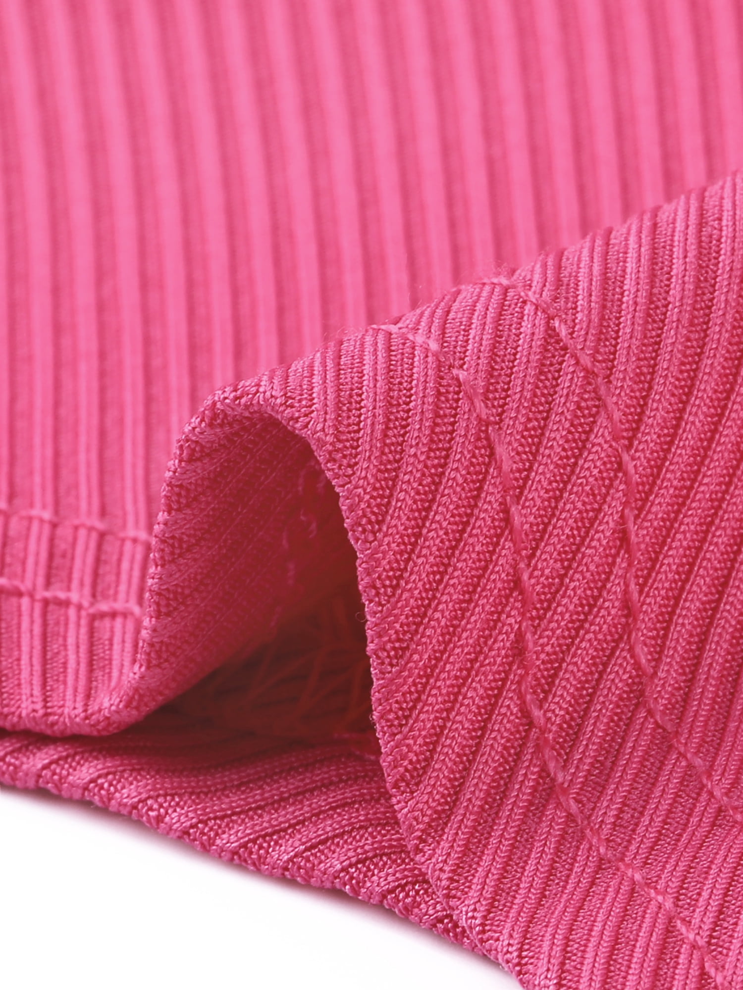 DARING DIVA Leotard Shirt Collared Dressy Bodysuit Top M Fuschia