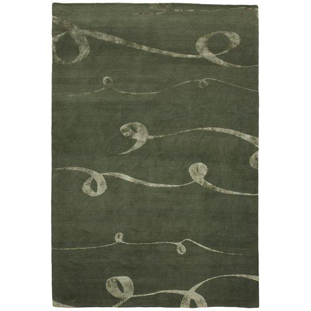 Due Process Stable Trading Tapis de Zone Ruban Seafoam, 8 x 10 Pieds