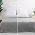 thumbnail image 5 of Aship Cooling Comforter Twin Size, Dual Sided Summer Comforter for Hot Sleepers, Q-Max>0.45 Arc-Chill Fabric Lightweight Breathable Cooling Quilt 59*74 in, 5 of 9