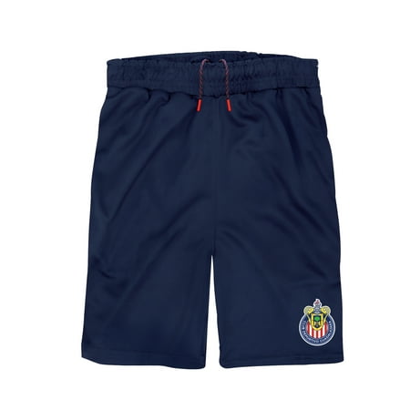 Icon Sports Youth Chivas De Guadalajara Poly Soccer Shorts -02 Medium