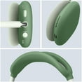 thumbnail image 5 of Silicone Case Cover for AirPods Max Headphones, Anti-Scratch Ear Cups Cover and Headband Cover for AirPods Max, Accessories Skin Protector for AirPods Max (Green), 5 of 7