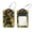 multicolored 5, variant on PhooArto Flower Hawk Moth Skull Pattern Luggage Tags with Stainless Steel Loop, 2 Pack Luggage Tag Holders for Travel Luggage Baggage Identifier