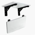 thumbnail image 3 of 2 Pcs Triangle Angle de Pliage Support Lourd Mural Réglable Monté, 3 of 7
