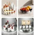 thumbnail image 5 of ROLKFUK Organizing Racks 360° Rotating Kitchen Turntable Organizer 11.4" - Food Safe Transparent for Fridge, Cabinet, Spices, Cosmetics, 5 of 6