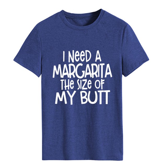 Camiseta de manga corta con cuello redondo para mujer, camiseta informal holgada y transpirable con estampado de letras para el trabajo de oficina