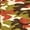 Green, variant on Men's Notch Collar Camouflage Fleece Pajama Set - Size Medium