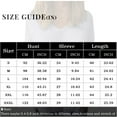 thumbnail image 3 of Blouses for Women Business Women's Fashion Short Sleeve Cotton Linen Loose Casual Solid Color Top, 3 of 9