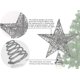 thumbnail image 4 of Adorno de estrella para árbol de Navidad con luces, adorno de lámpara LED con purpurina para la parte superior del árbol de Navidad, decoración para el hogar y fiestas, decoraciones navideñas, 4 of 4