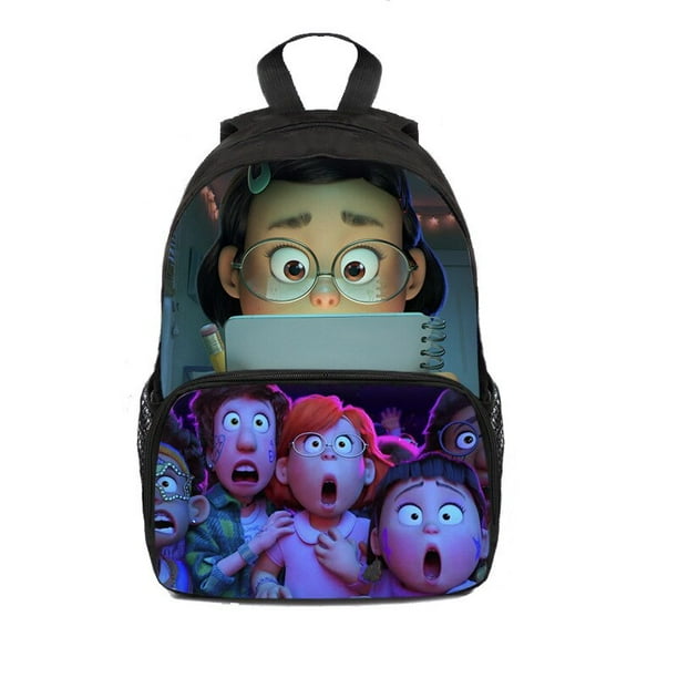 Mochila para niños de Disney, bolso de hombro con estampado bonito de Mei Lin, regalo de oso Panda rojo de Anime para niños y niñas zhangyuxiang unisex