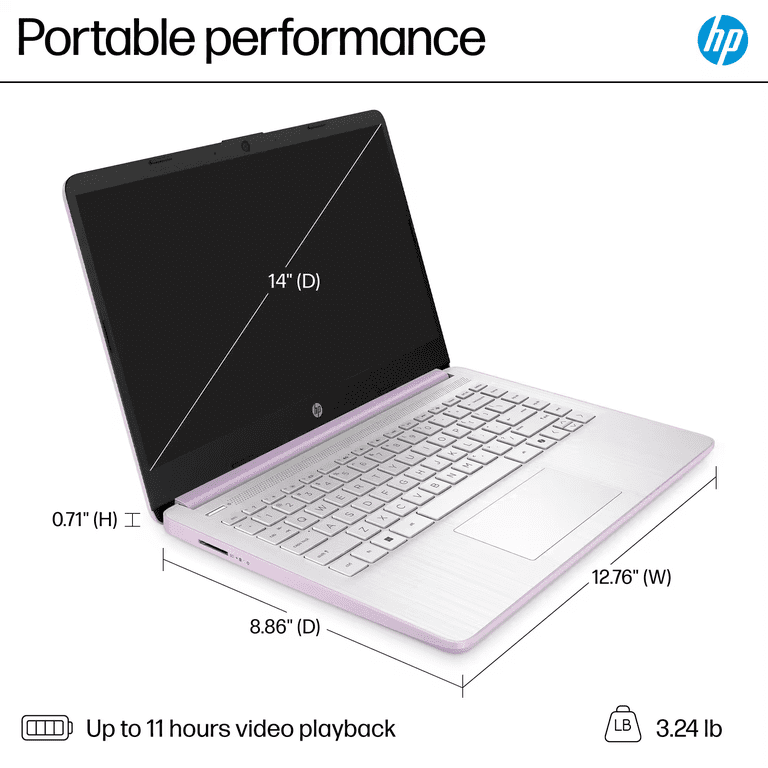 HP 14 Laptop Thin & Light, Microsoft Office 365(one year), Intel HP 14 Laptop Thin & Light, Microsoft Office 365(one year), Intel
