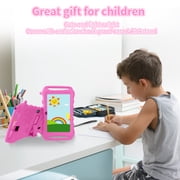 Kids Tablet, 7 inch Android 15 Tablet for Kids, 8GB+32GB 1TB Expand, Quad-Core Toddler Tablets with Shockproof Case, BT5.0, Wifi5, Parental Control, Games, Dual Camera