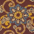 thumbnail image 3 of SAFAVIEH Four Seasons Deziree Floral Runner Rug, Burgundy, 2' x 8', 3 of 4