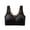 Black, variant on Lixiuxyad Front Closure Lace Lift Push Up Seamless Underwire Bra For With Side Coverage And Back Support,Bras for Women Beige L