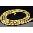 thumbnail image 3 of 10K Heavy 9.44MM Yellow Gold Miami Cuban Link Franco Chain Necklace 36 Inch, 3 of 8