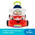 thumbnail image 4 of Fisher-Price Laugh & Learn 3-in-1 Smart Car Interactive Infant Walker & Toddler Ride-on Toy, 4 of 9