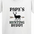 thumbnail image 4 of Inktastic Papa Hunting Buddy Bow Hunter Youth T-Shirt, 4 of 5