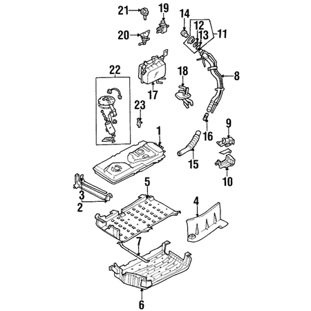 Genuine OE Mazda Boost Sensor - JE96-18-211