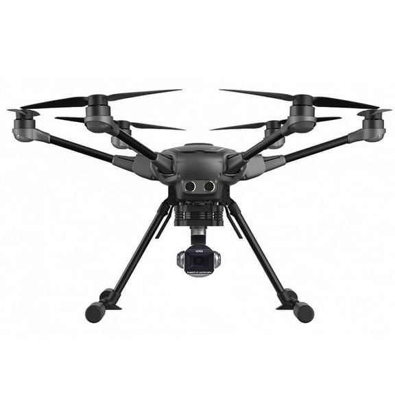 Restored Yuneec Typhoon H Plus Hexacopter with ION L1 LEICA Camera ST16S Smart Controller, (1) Battery (6) Propellers, and Charging Accessories (Black)-(Refurbished)