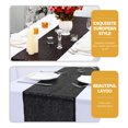 thumbnail image 4 of Shisuyan Sequin Runners for Tables Black Polyester Decorative Adults Banquet 1Pack, 4 of 8