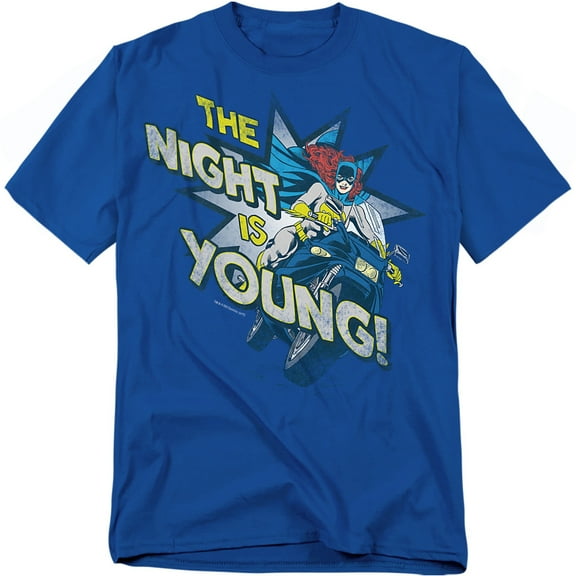 DC Comics T-Shirt The Night Is Young Unisex Graphic Tee For Men & Women