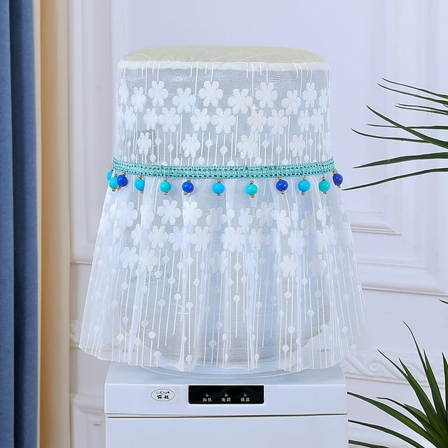 Miangastore Lace Water Dispenser Dust Cover Reusable Protective Bottle Cover for Office Home Hotel 5 Gallon Water Dispenser Barrel Protector Decorative and Durable