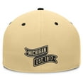 thumbnail image 4 of Men's Fanatics Khaki/Black Michigan Wolverines Balance Fitted Hat, 4 of 4