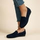 thumbnail image 2 of Amzcrzy Zapatos de mujer,Zapatos de mujer,Zapatillas de mujer, Zapatos planos de punta redonda de color liso para mujer, cómodos, transpirables y suaves, informales. Sandalias Mujer Zapatillas De Cas, 2 of 6