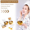 thumbnail image 3 of Juego de 18 Suministros de Estética para Tratamientos Faciales, Aplicadores de Cosméticas para Mujeres, Kit de Mezcla de Faciales, Herramientas Faciales., 3 of 5