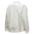thumbnail image 3 of Men's Mitchell & Ness White Memphis Grizzlies Hardwood Classics Nights Team Leader Satin Full-Zip Jacket, 3 of 7
