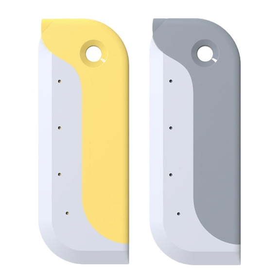 NIAIZEK 2Pcs Small Squeegee with Comfortable Grip for Bathroom Mirror and Window Cleaning