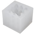thumbnail image 3 of Molde Del Silicón De La Vela Del Aromaterapia Del Cubo Del Corazón 3D, Moldes Del Silicón De DIY Grado Alimenticio A Prueba De Polvo Para Las Bodas ANGGREK Otros, 3 of 8