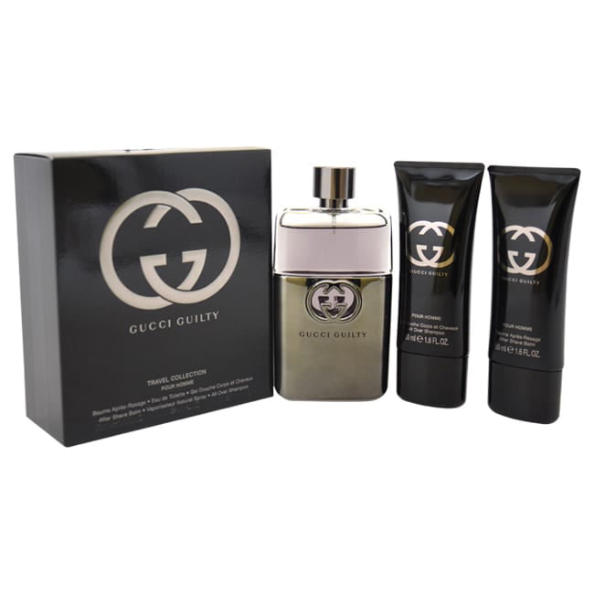 Gucci - Gucci Guilty by for Men 3-piece Gift Set - Walmart.com