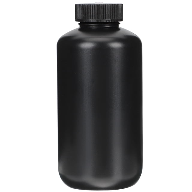 MasteelfCA Plastic Reagent Bottle Laboratory Chemical Reagent Bottle Liquid Sample Bottle 500ml