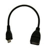Micro USB to USB OTG (On The Go) Cable for Cell Phones and Tablets by Mars Devices