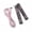 Pink, variant on Toudaret Speed Rope Suspension Bearing Grip Freely Adjustable Length Long Lasting Stamina Exercise Non-Slip Handle Dual-purpose Adjustable Jump Rope for Daily Using