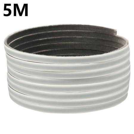 

miuline 5M Household Silicone Heat Insulation Door Window Sealing Strip Soundproof Bathroom Window Glass Covering Mat