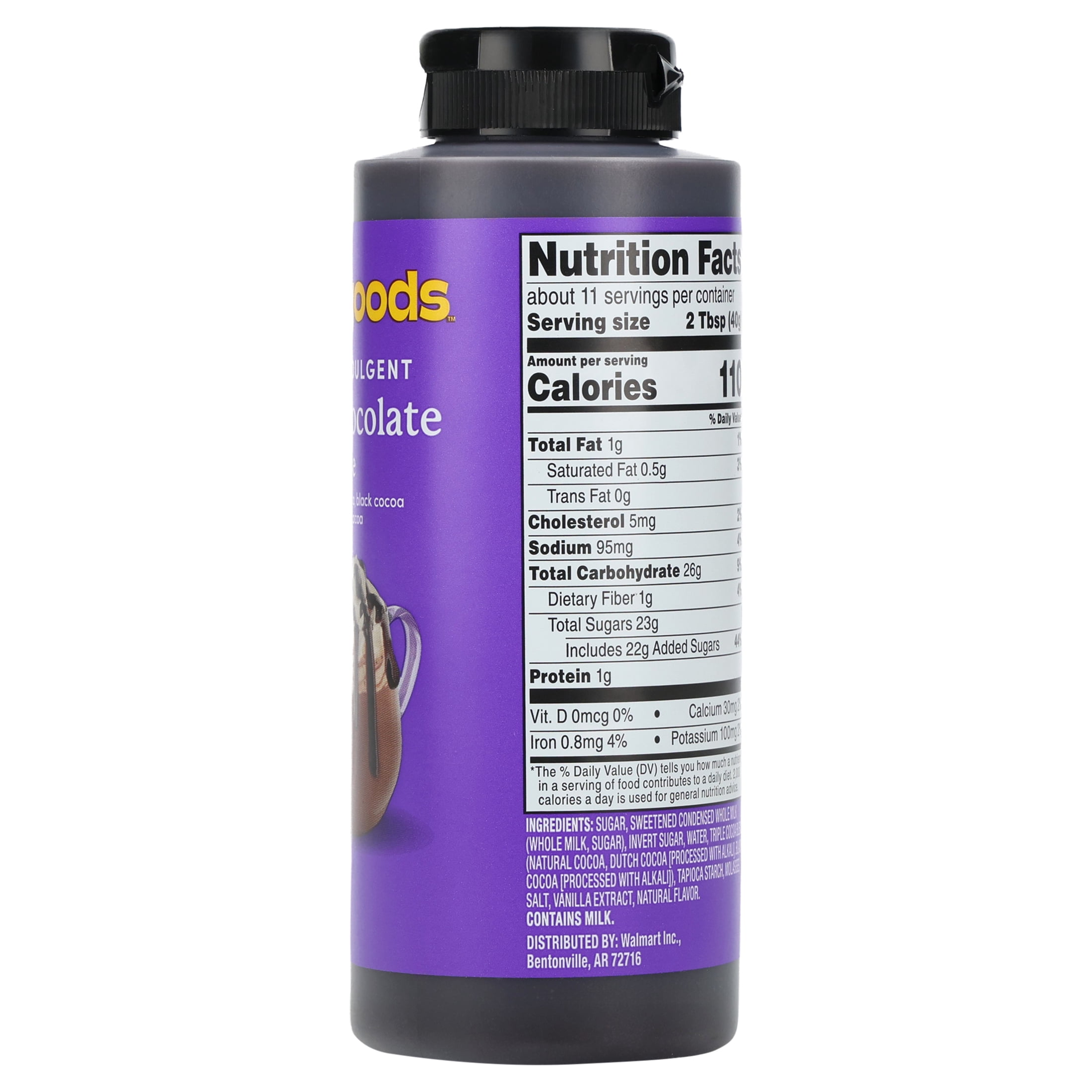 (6 pack) bettergoods Triple Chocolate Sauce, 16 oz