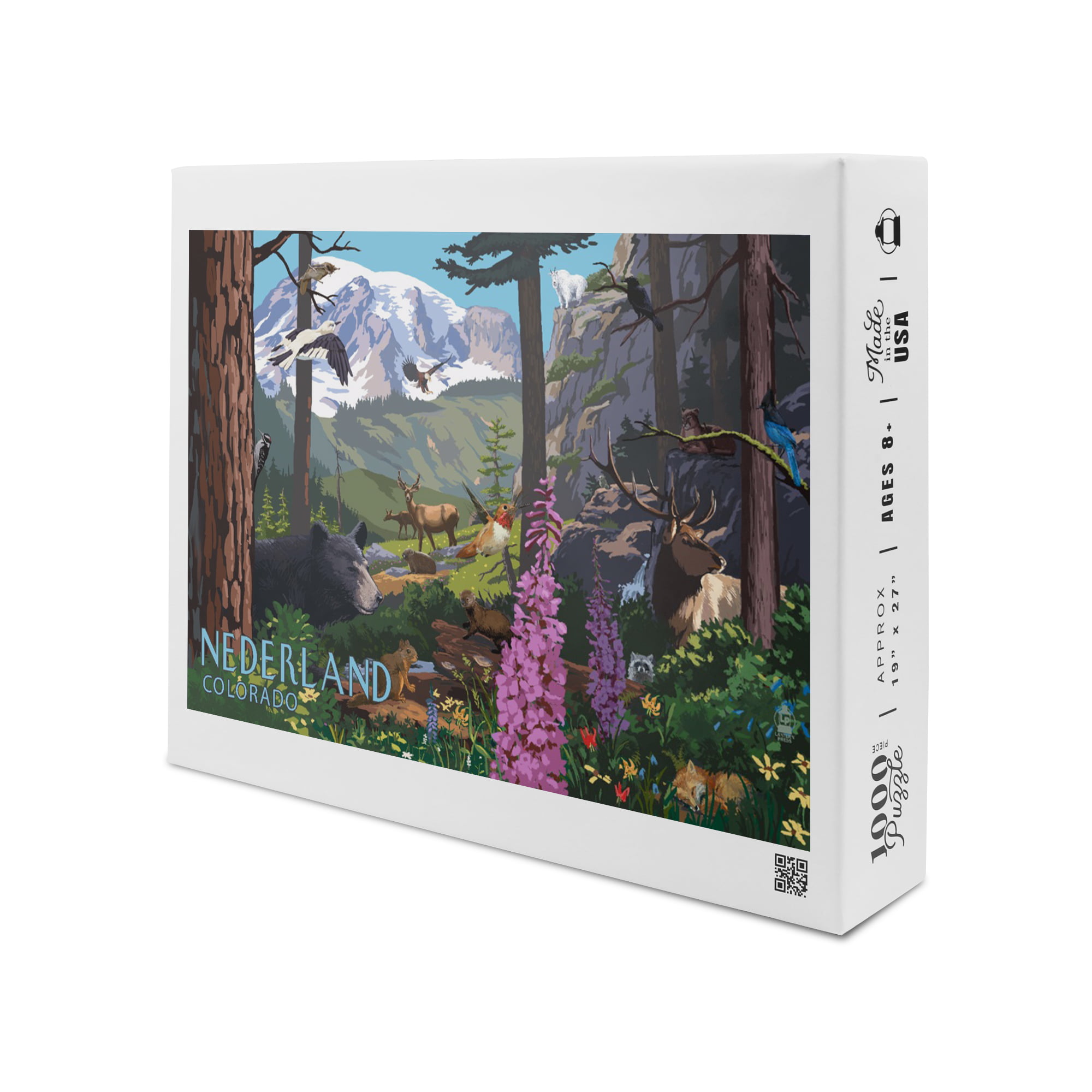 Nederland, Colorado, Wildlife (1000 Piece Puzzle, 19x27, Challenging Jigsaw Puzzle for Adults and Family, Made in USA) - Walmart.com
