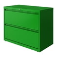 thumbnail image 3 of Pemberly Row 36-in Wide 2 Drawer Lateral Filing Cabinet Screamin' Green, 3 of 4