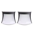 thumbnail image 1 of Eyfqtcs 2 Uds Led Impermeable Lámparas De Pared De Luz Solar Hogar Jardín Decorativo, 1 of 6