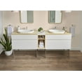 thumbnail image 5 of American Standard 8726.033 Studio S 33" Single Wall Mounted Wood Vanity Cabinet Only -, 5 of 12