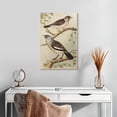 thumbnail image 2 of Elephant Stock Twee Vogels Op Takken Wall Art - Vertical Canvas Wall Art - Living Room Wall Decor - Animal Canvas - Gray And Brown Decor By Theo Van Hoytema - 16" x 24", 2 of 8