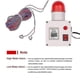 thumbnail image 2 of Sensor de Alarma ZHAOCHENG Alarma de nivel alto de agua con soporte, 2 of 5