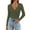 Army Green-Thicker Fabric, variant on Vafful Long Sleeve T Shirts for Women Ribbed Slim Fit Basic Tee Tops Blouse V Neck Stretch Fall Clothes S-XL White