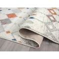 thumbnail image 5 of Abani Casa Collection 6' x 9' Multicolor Moroccan Linear Modern Area Rug, 5 of 5