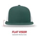 thumbnail image 2 of Gorra Trucker R RICHARDSON 511 Visera Plana Verde y Blanco, 2 of 7